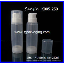 2014 New Bigger Capacity pompe sans air PP airless jar 150ml pompe à air sans pompe